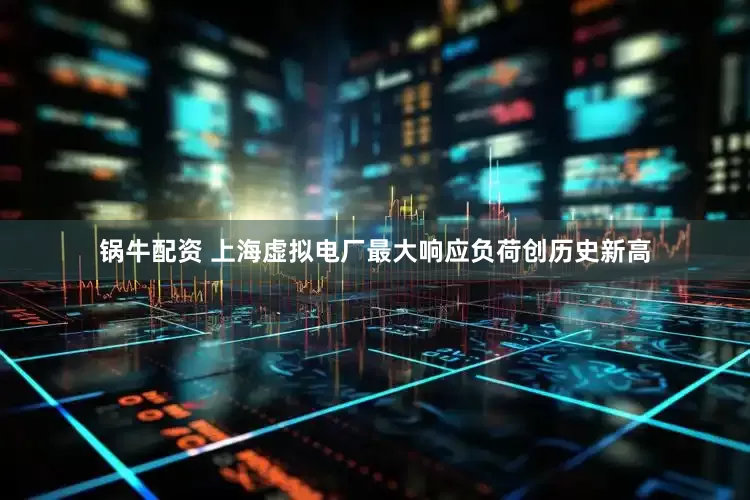 锅牛配资 上海虚拟电厂最大响应负荷创历史新高