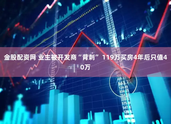 金股配资网 业主被开发商“背刺” 119万买房4年后只值40万